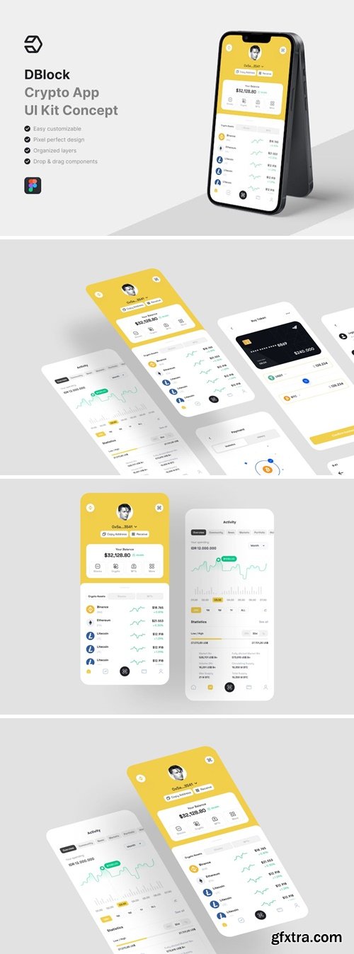 DBlock - Crypto App UI Kit E8TRKK6