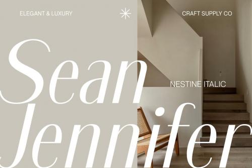 Nestine – Elegant Sans Serif