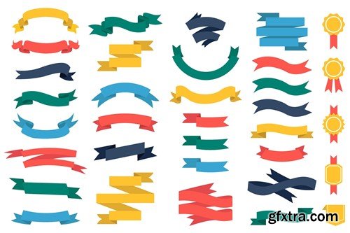 Ribbons Vector Set MXHVPBR