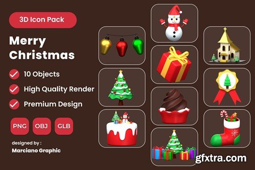 Christmas 3D Icon Pack AP2VER5