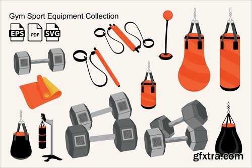 Gym Sport Equipment Collection F243E7E