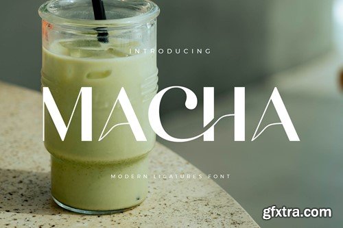 Macha - Modern Ligature Font 6EVHVB4