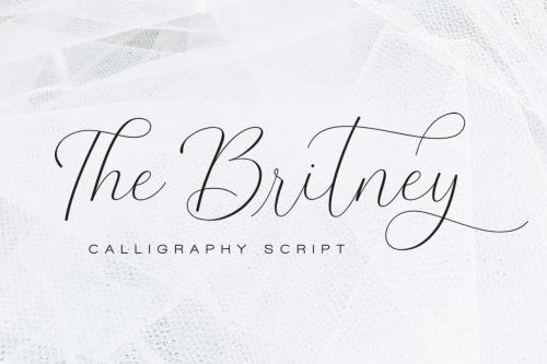 The Britney - Luxury Elegant Script