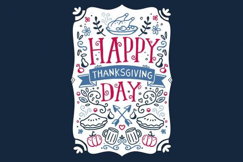 Thanksgiving Day illustrations