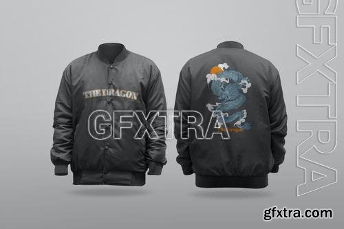 Varsity Jacket Mockup WTY6KCT