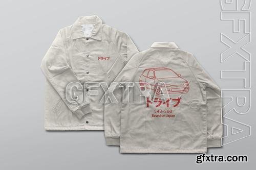 White Jacket Mockup 8MDHLYE