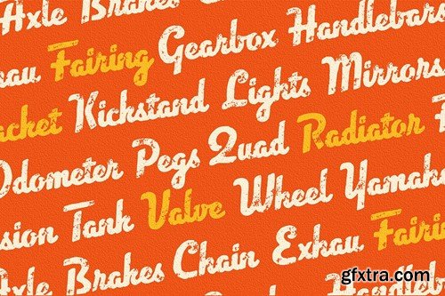 Vilanders - Vintage Stamp Font 7TLCPT3