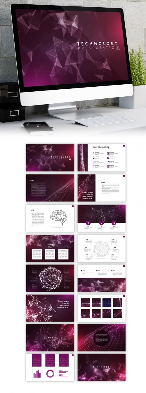 Purple Presentation Layout - 240758674