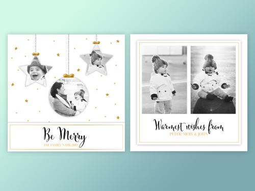 Holiday Photo Card Layout - 241470094