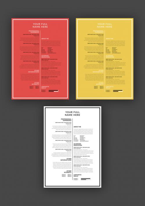 Resume Layout - 241766923