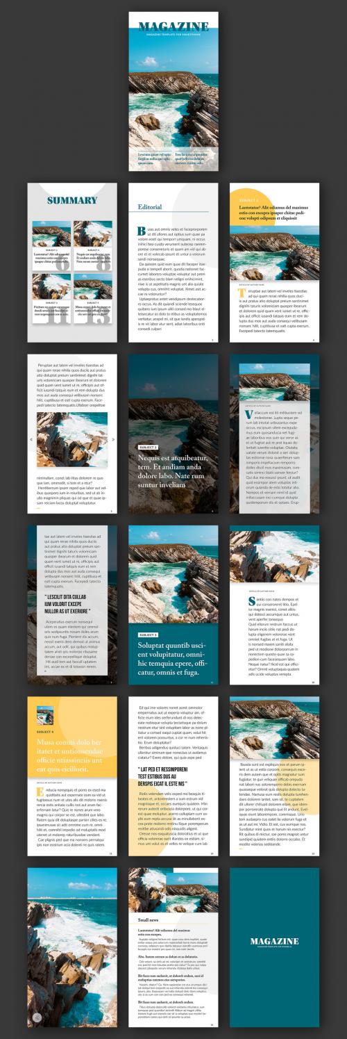 Interactive eBook or Magazine Layout - 241767043