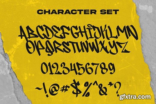 Darksht - Urban Graffiti Font QSDRKA4