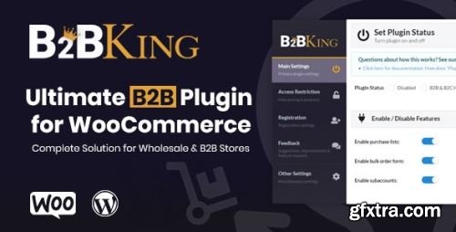 CodeCanyon - B2BKing - The Ultimate WooCommerce B2B & Wholesale Plugin v4.8.19 - 26689576 - Nulled