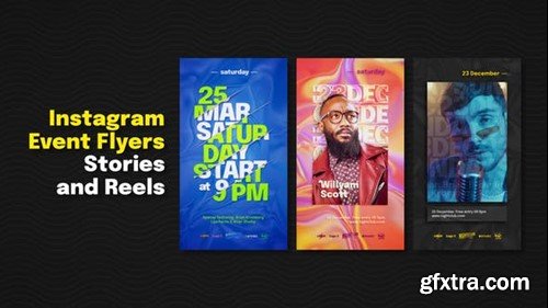 Videohive Instagram Event Flyers. Stories and Reels 49203266