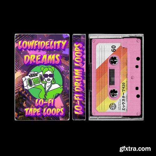 LowFidelity Dreams Lo-Fi Drum Loops