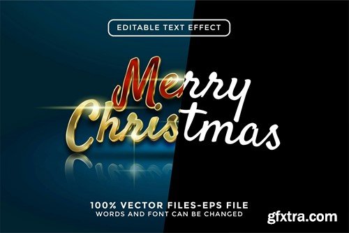 Christmas Editable Text Effect Z3A23LC