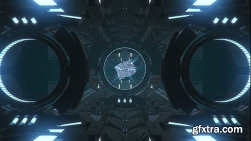 Videohive Futuristic Tunnel Logo Reveal 23837414