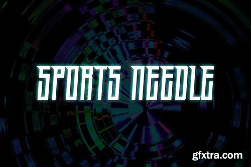 Sports Needle Font ZSW9X2J