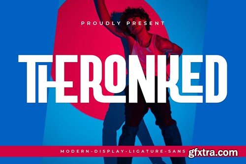 Theronked - Modern Ligature Sans 2S4Z68V