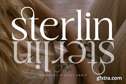 Modern Serif font 4S9XW2Y