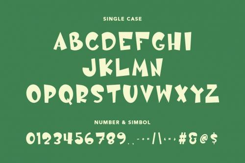 Smort Emiga Playful Display Font