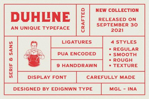 Duhline - Display Font