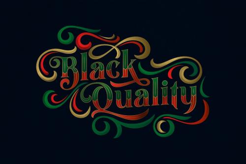 Black Quality Typeface