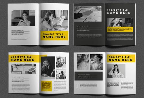 Portfolio Booklet Template