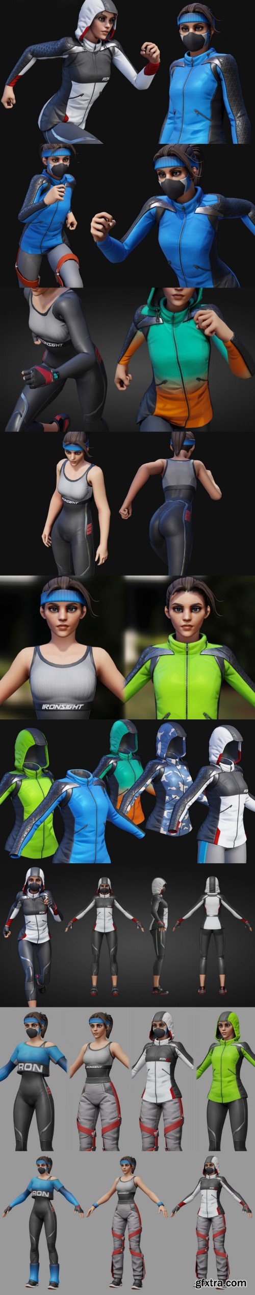 Unreal Engine - Workout Set