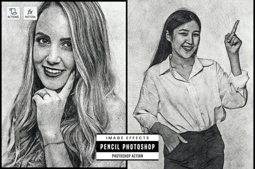 Pencil Photoshop Action