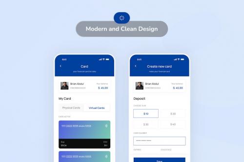 Mony - Link a Credit Card App UI