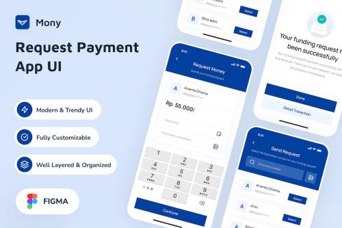 Mony - Request Payment App UI