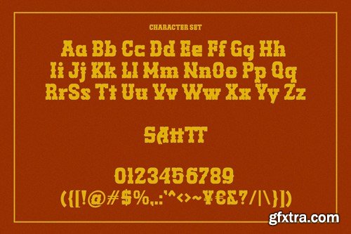 Cowboy Wanted - Western Retro Serif ELF53DJ