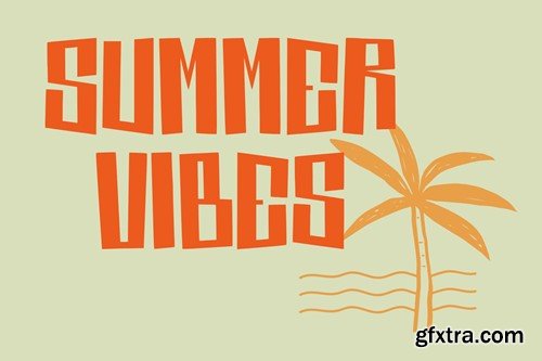 Aplicia Summer Display Typeface BY4C6KC