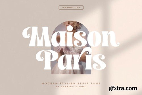 Maison Paris - Modern Stylish Font B8CEN3M
