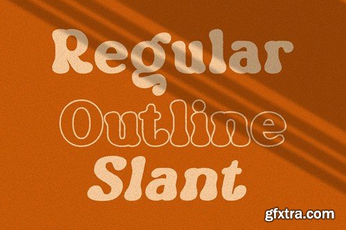 Black Radiant - Retro Header Font XN3H93F