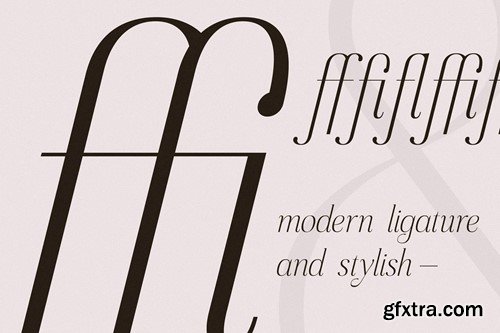 Sageffine Modern Italic Serif Font R47SFCH