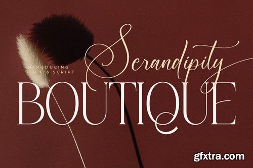 Serandipity Boutique Font Duo NWU3SVM