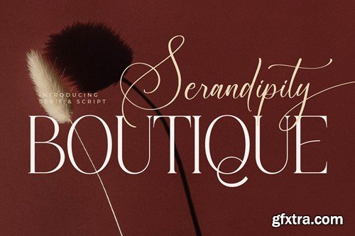 Serandipity Boutique Font Duo NWU3SVM