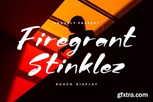 Firegrant Stinklez Rough Display Font 4TWJPDC