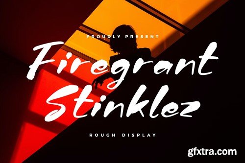 Firegrant Stinklez Rough Display Font 4TWJPDC