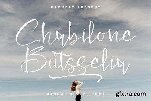 Chabilone Butsselia Casual Script Font 45TZ3R7