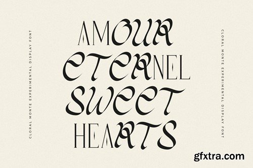 Cloral Monte Experimental Display Font G6Z5VGT