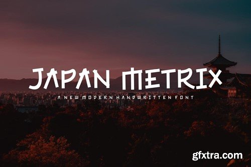 Japan Metrix - Font 4UJ3R8V