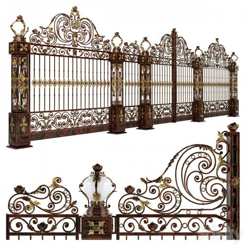 Forged gates wickets and fences N3