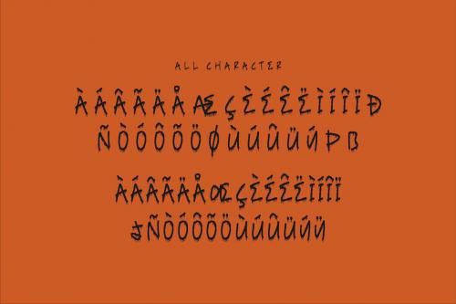 Guilty Chaos Spooky Display Font