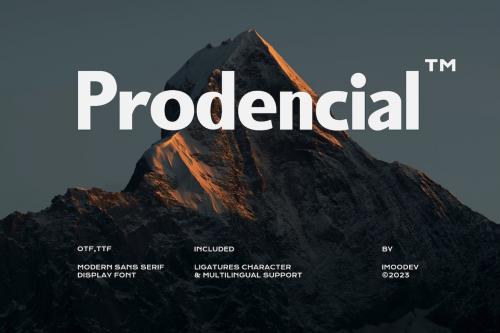 Prodencial - Modern Grotesk