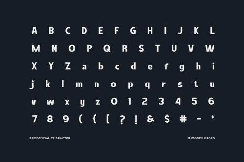 Prodencial - Modern Grotesk