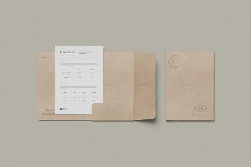 Presentation Folder Mockup