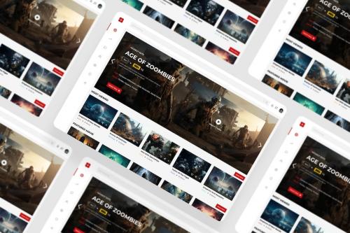 Movies Dashboard UI Kit